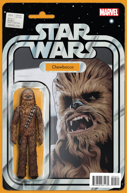 Star Wars #4 (Christopher Action Figure Cover)