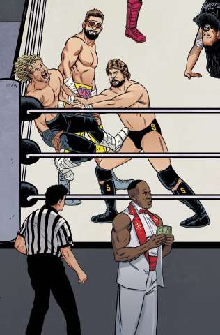 WWE #7 (Unlock Action Figure Cover)