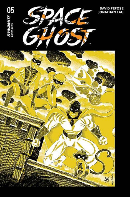 Space Ghost #5 (Haeser Homage Cover)