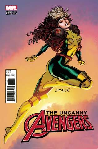 Uncanny Avengers #25 (X-Men Card Cover)