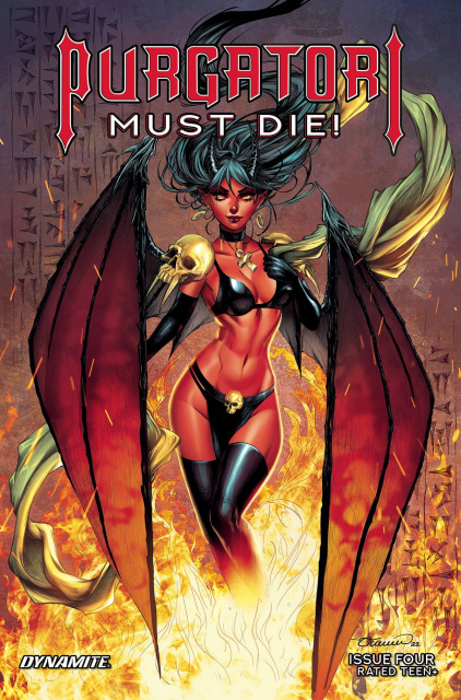 Purgatori Must Die! #4 (Turner Cover)