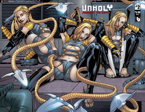 UnHoly: Argent vs. Onyx #2 (Wrap Cover)
