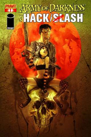 Army of Darkness vs. Hack/Slash #1 (Templesmith Cover)