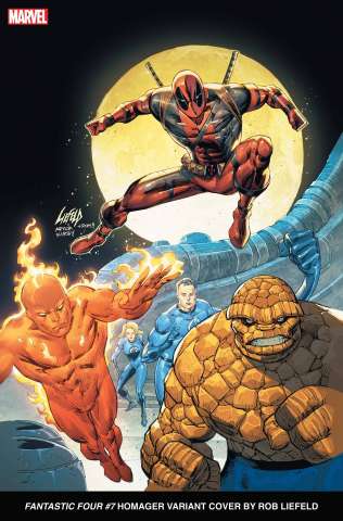 Fantastic Four #7 (Liefeld Homage Cover)