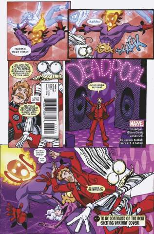 The Despicable Deadpool #293 (Koblish Secret Comic Cover)