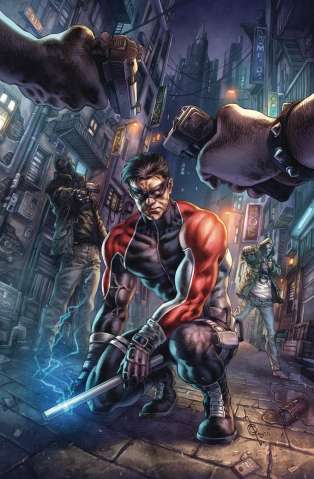 Nightwing #73 (Alan Quah Joker War Cover)