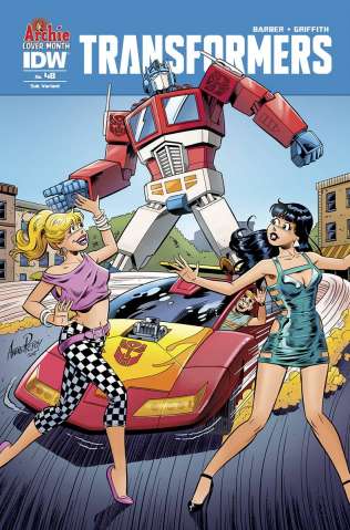 The Transformers #48 (Archie 75th Anniversary Cover)