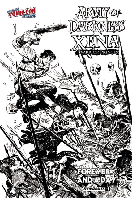 Army of Darkness / Xena: Forever... And a Day #1 (NYCC Cover)