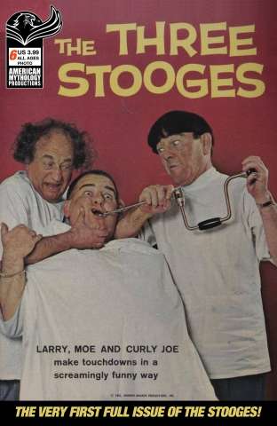 The Three Stooges: Dell, 1961 #6 (Classic Photo Cover)