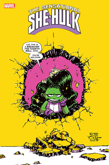 The Sensational She-Hulk #1 (Skottie Young Cover)