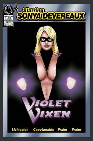 Starring Sonya Devereaux: Violet Vixen #1 (Fraim Cover)