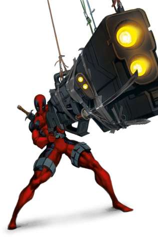 Deadpool #1 (100 Copy Miguel Mercado Deadpool Virgin Cover)