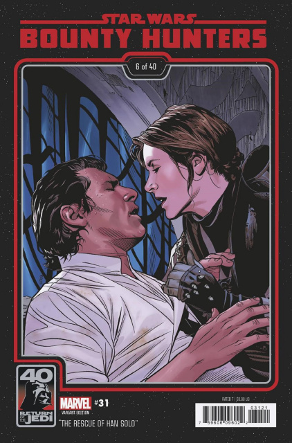 Star Wars: Bounty Hunters #31 (Return of the Jedi 40th Anniversary Cover)