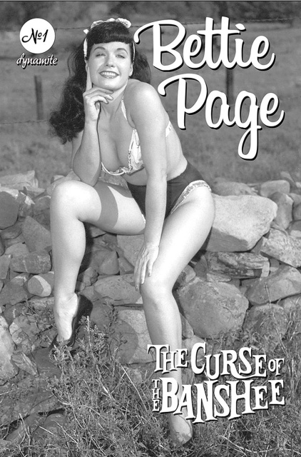 Bettie Page and The Curse of the Banshee #1 (Bettie Page Pin-Up Cover)