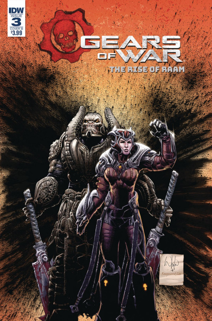 Gears of War: The Rise of RAAM #3 (Portacio Cover)