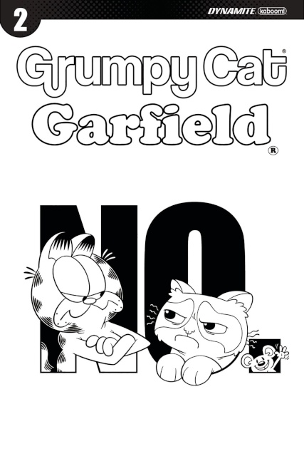 Grumpy Cat / Garfield #2 (10 Copy Hirsch Cover)
