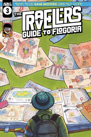 The Traveler's Guide to Flogoria #3 (Moore Cover)