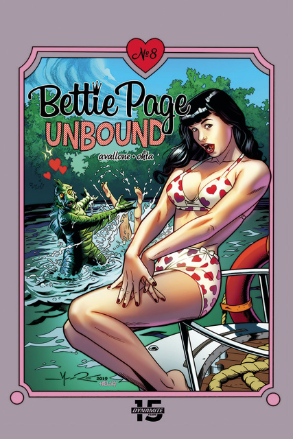 Bettie Page: Unbound #9 (Moore Cover)