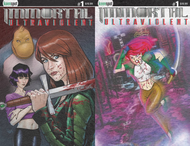 Immortal Ultraviolent #1 (Holofoil Flip Cover)