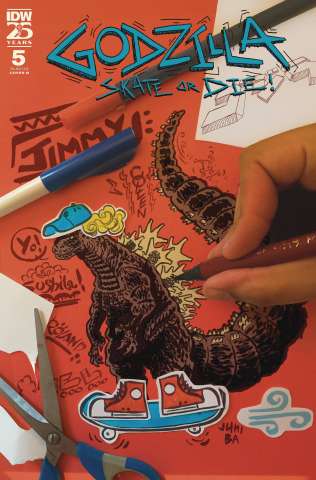 Godzilla: Skate or Die! #5 (Ba Cover)