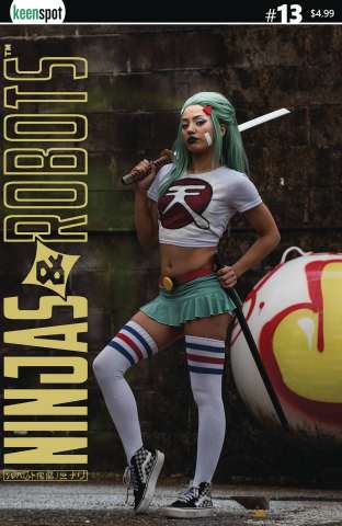Ninjas & Robots #13 (Torey Vaughan Cosplay Cover)
