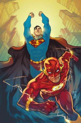 The Flash #797 (Francis Manapul Superman Card Stock Cover)