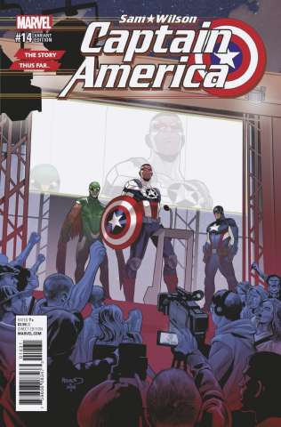 Captain America: Sam Wilson #14 (Story Thus Far Cover)