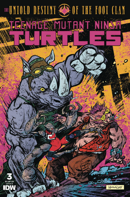 Teenage Mutant Ninja Turtles: The Untold Destiny of the Foot Clan #3 (Catalan Cover)