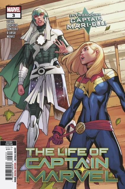 The Life of Captain Marvel #3 (Pacheco 2nd Printing)