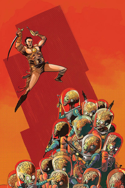 Warlord of Mars Attacks #5 (30 Copy Piriz Virgin Cover)