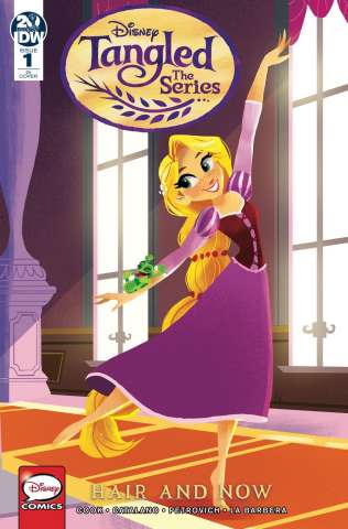Tangled: Hair and Now #1 (10 Copy Zapata Cover)