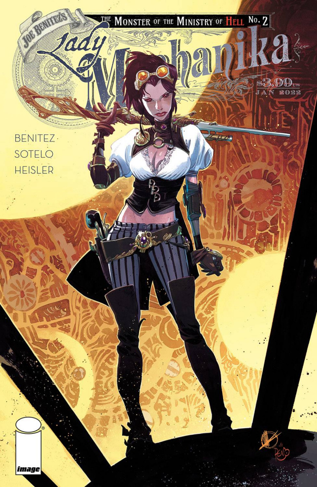 Lady Mechanika: The Monster of the Ministry of Hell #2 (Scalera Cover)