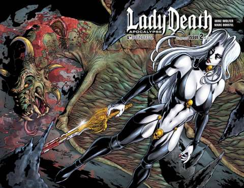 Lady Death: Apocalypse #2 (Wrap Cover)