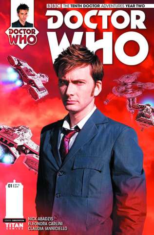 Doctor Who: New Adventures with the Tenth Doctor, Year Two #1 (Subscription Photo Cover)