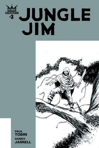 Jungle Jim #3 (10 Copy Shalvey B&W Cover)