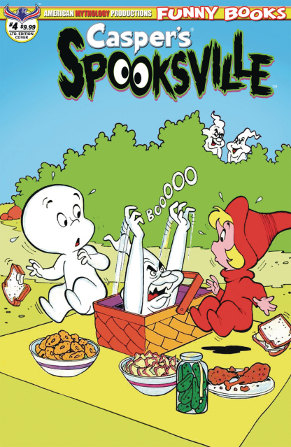 Casper's Spooksville #4 (Retro Animation Cover)