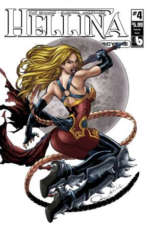 Hellina: Scythe #4 (Enforcer Cover)