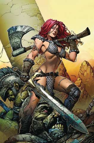 Red Sonja: The Price of Blood #1 (Finch Color Crowdfunder Cover)