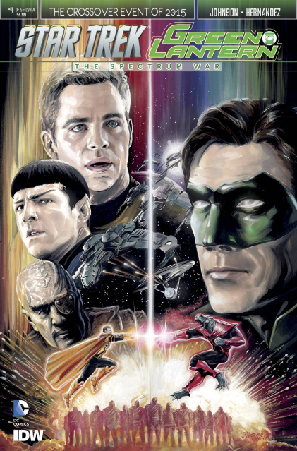 Star Trek / Green Lantern #4 (Woodward Cover)