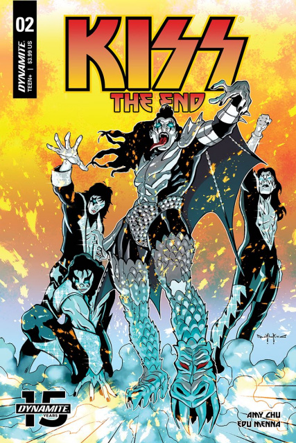 KISS: The End #2 (Qualano Cover)