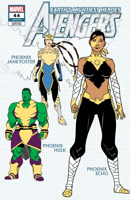 Avengers #44 (Garron Design Cover)