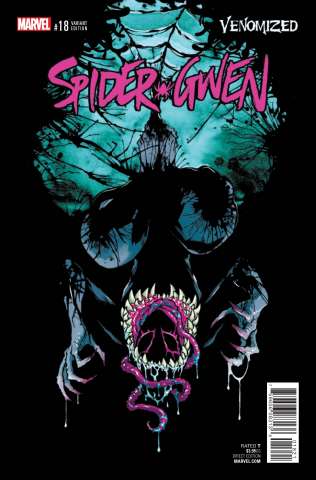 Spider-Gwen #18 (Campbell Venomized Cover)