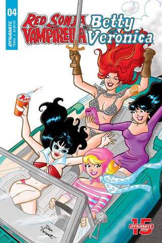 Red Sonja and Vampirella Meet Betty and Veronica #4 (Parent Cover)