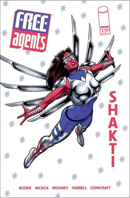 Free Agents #4 (Maguire Cover)