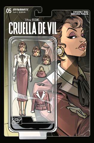 Disney Villains: Cruella De Vil #5 (Action Figure Cover)