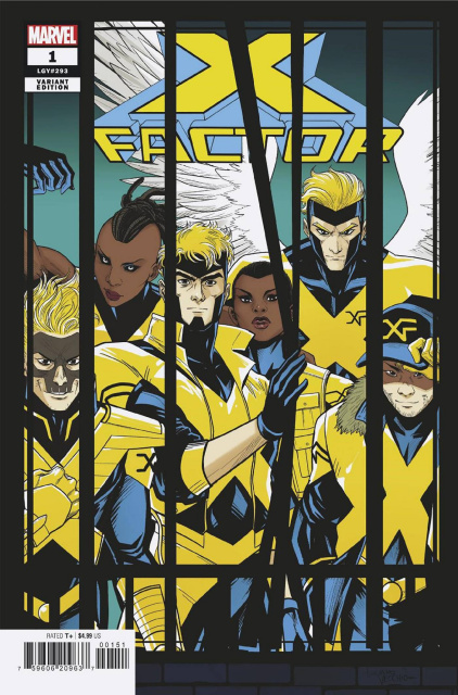 X-Factor #1 (Luciano Vecchio Windowshades Cover)