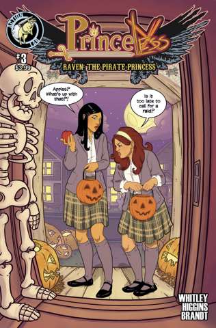 Princeless: Raven, The Pirate Princess #3 (Halloween Cover)