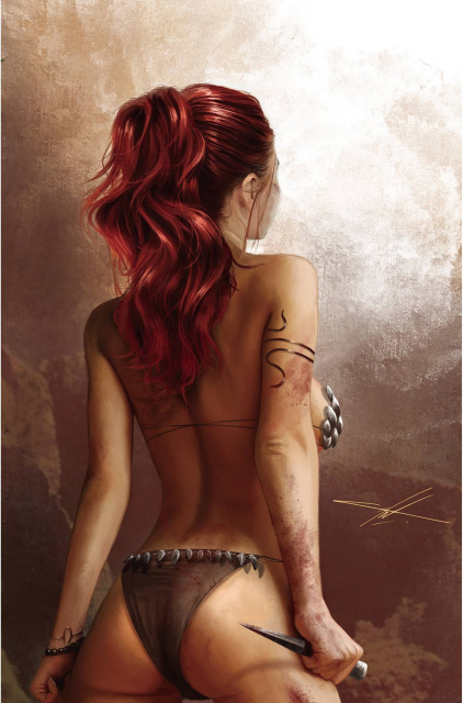 The Invincible Red Sonja #9 (30 Copy Cohen Virgin Cover)