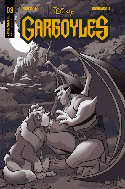 Gargoyles #3 (10 Copy Fleecs & Forstner Line Art Cover)