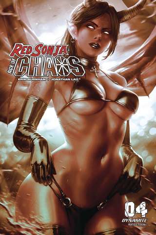 Red Sonja: Age of Chaos #4 (20 Copy Chew Monochromatic Cover)
